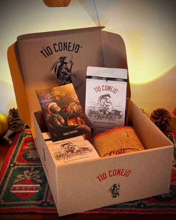 PREORDER - GESHA HOLIDAY TRILOGY. 3 BAGS. 8 OZ WHOLE BEAN.